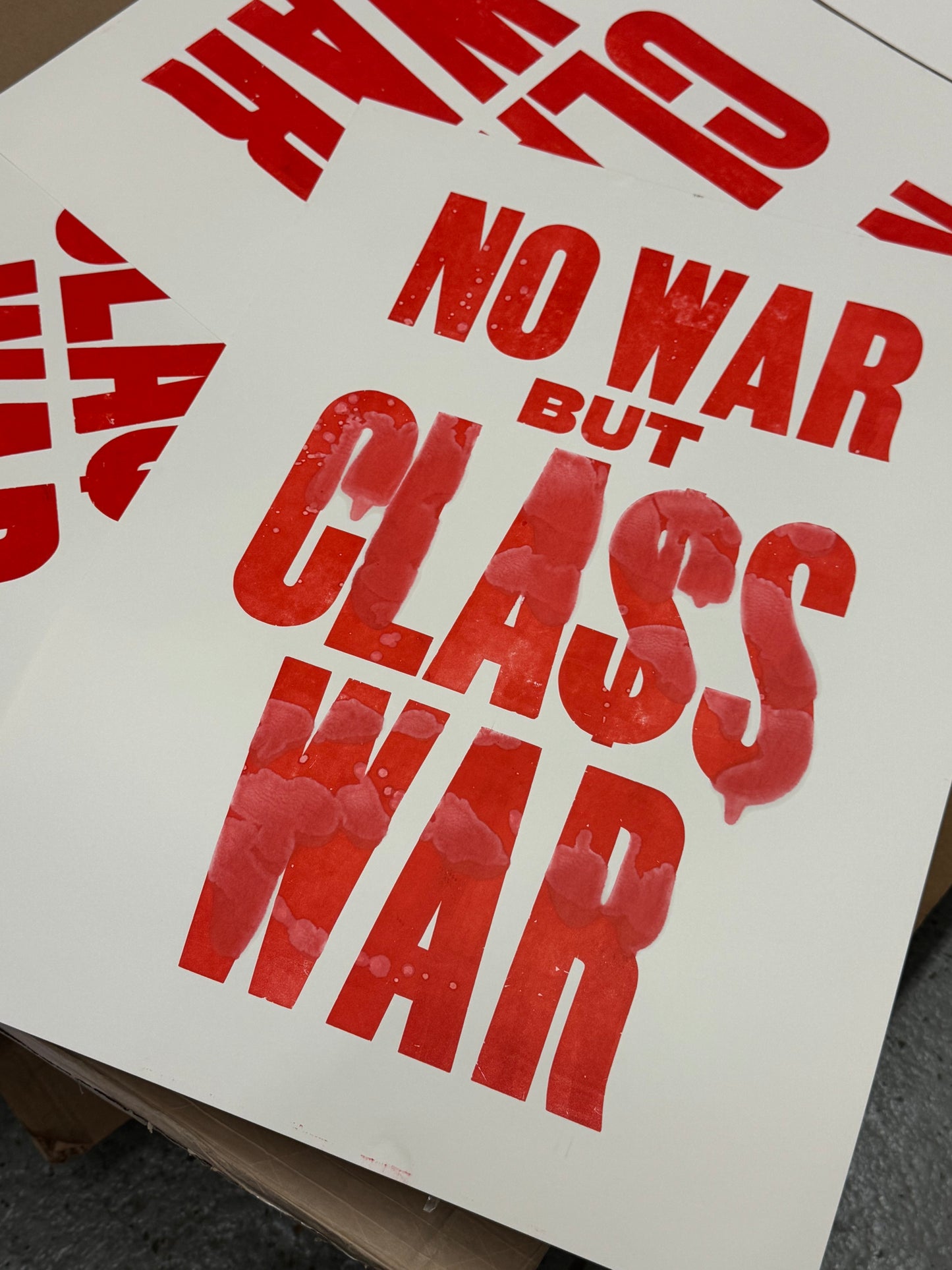 No War but Class War
