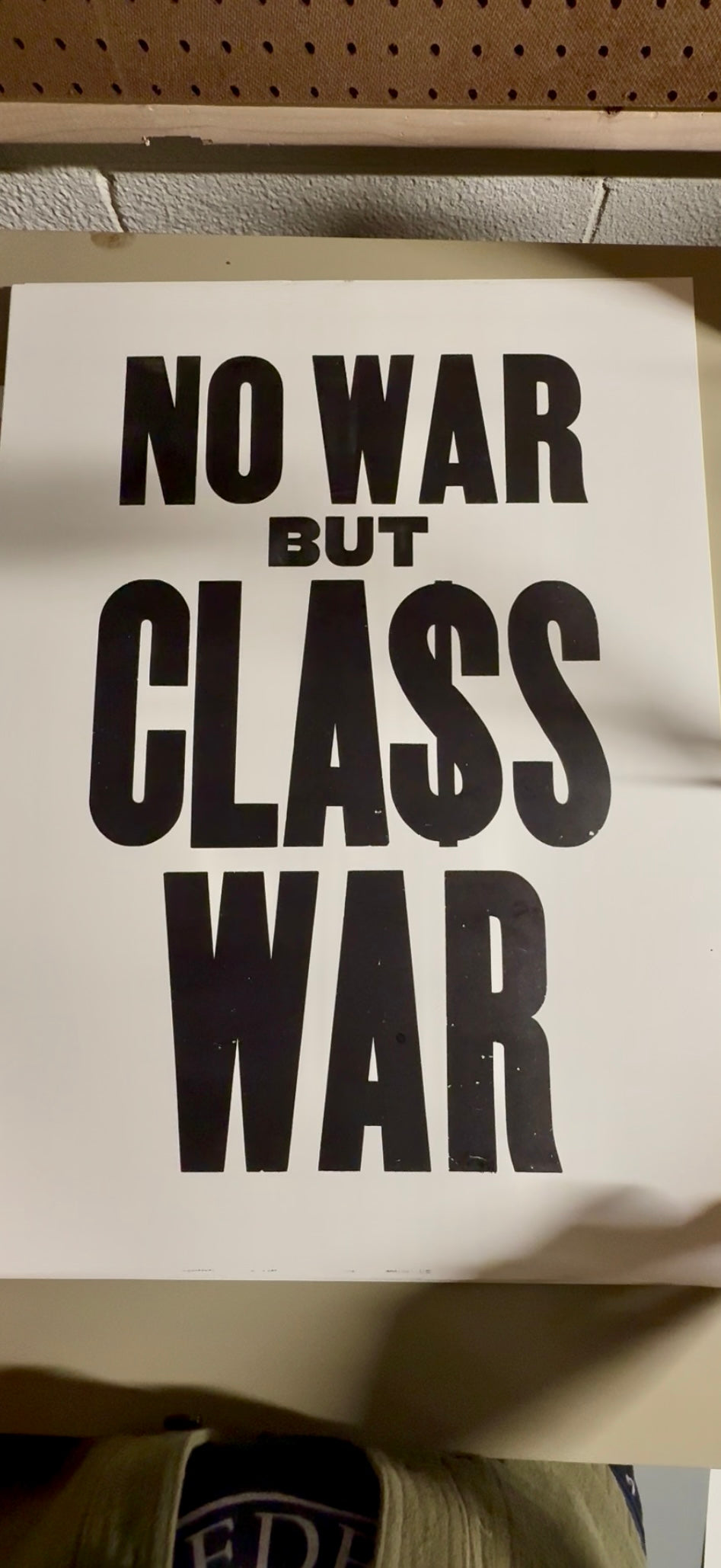 No War but Class War