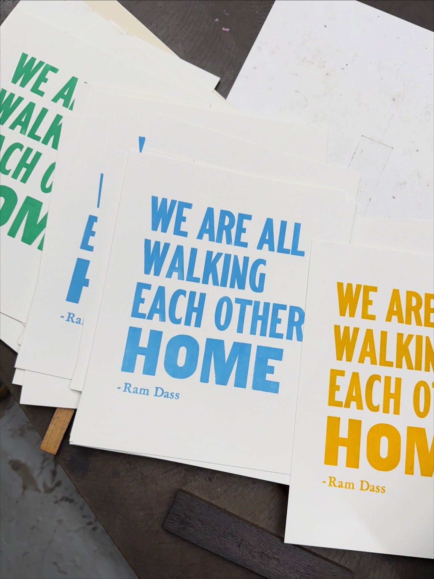 We are all walking each other home