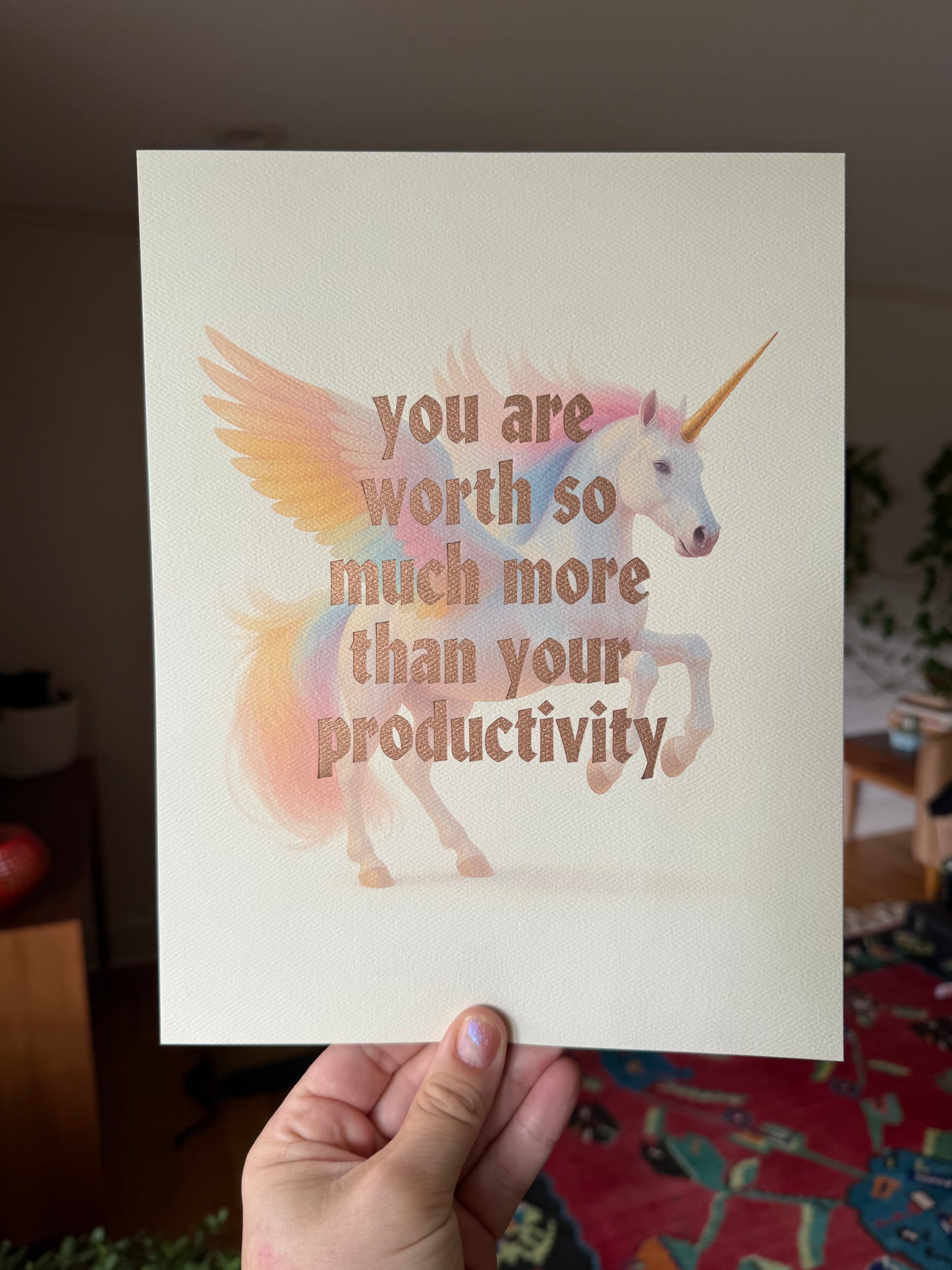 You are worth so much more than your productivity