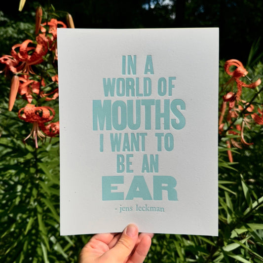 Be an Ear