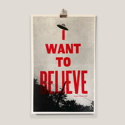 I want to Believe