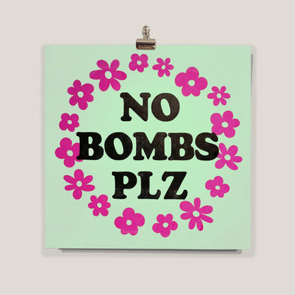 No Bombs Plz