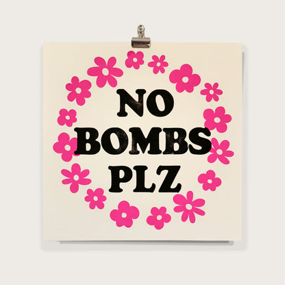 No Bombs Plz