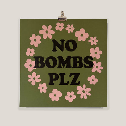 No Bombs Plz