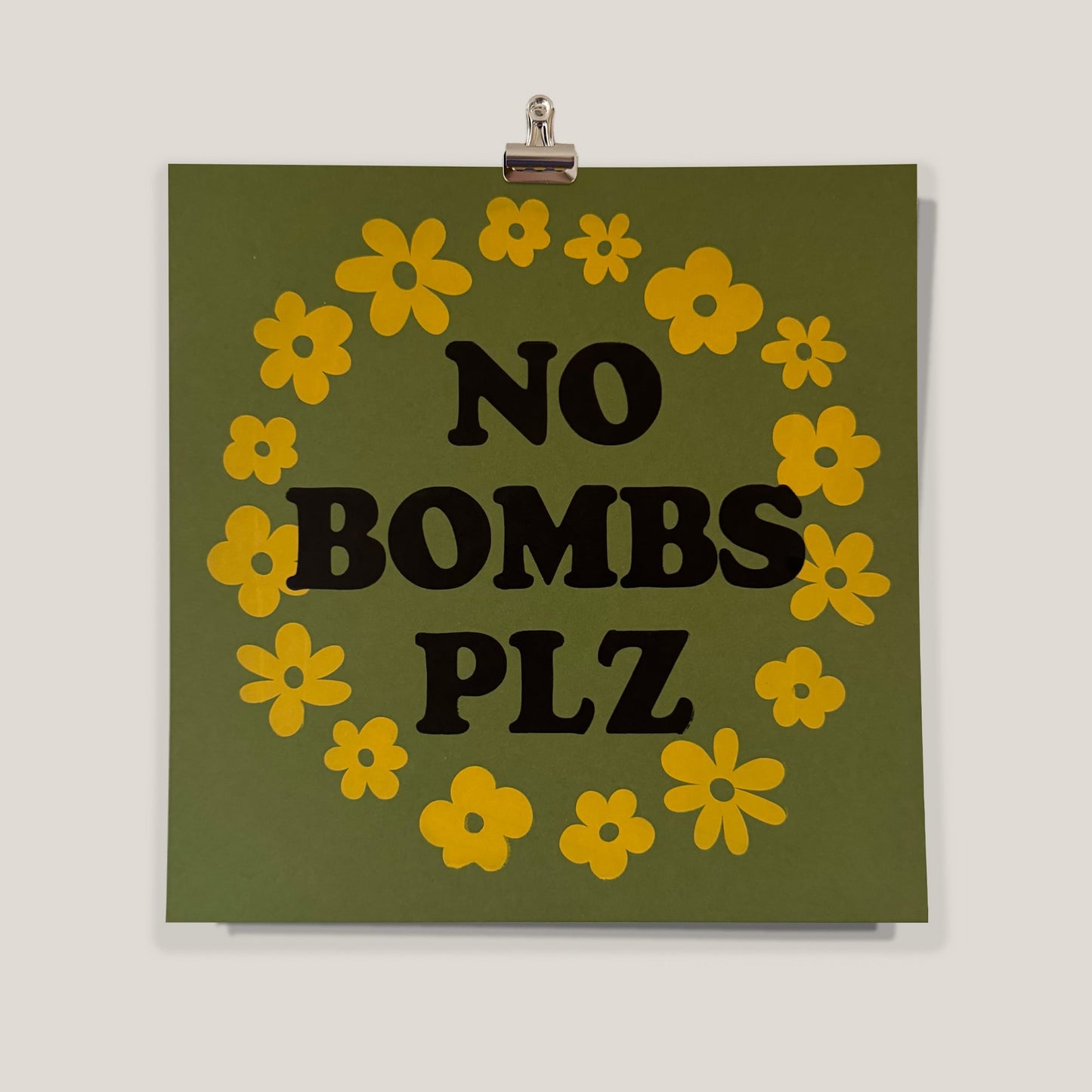 No Bombs Plz