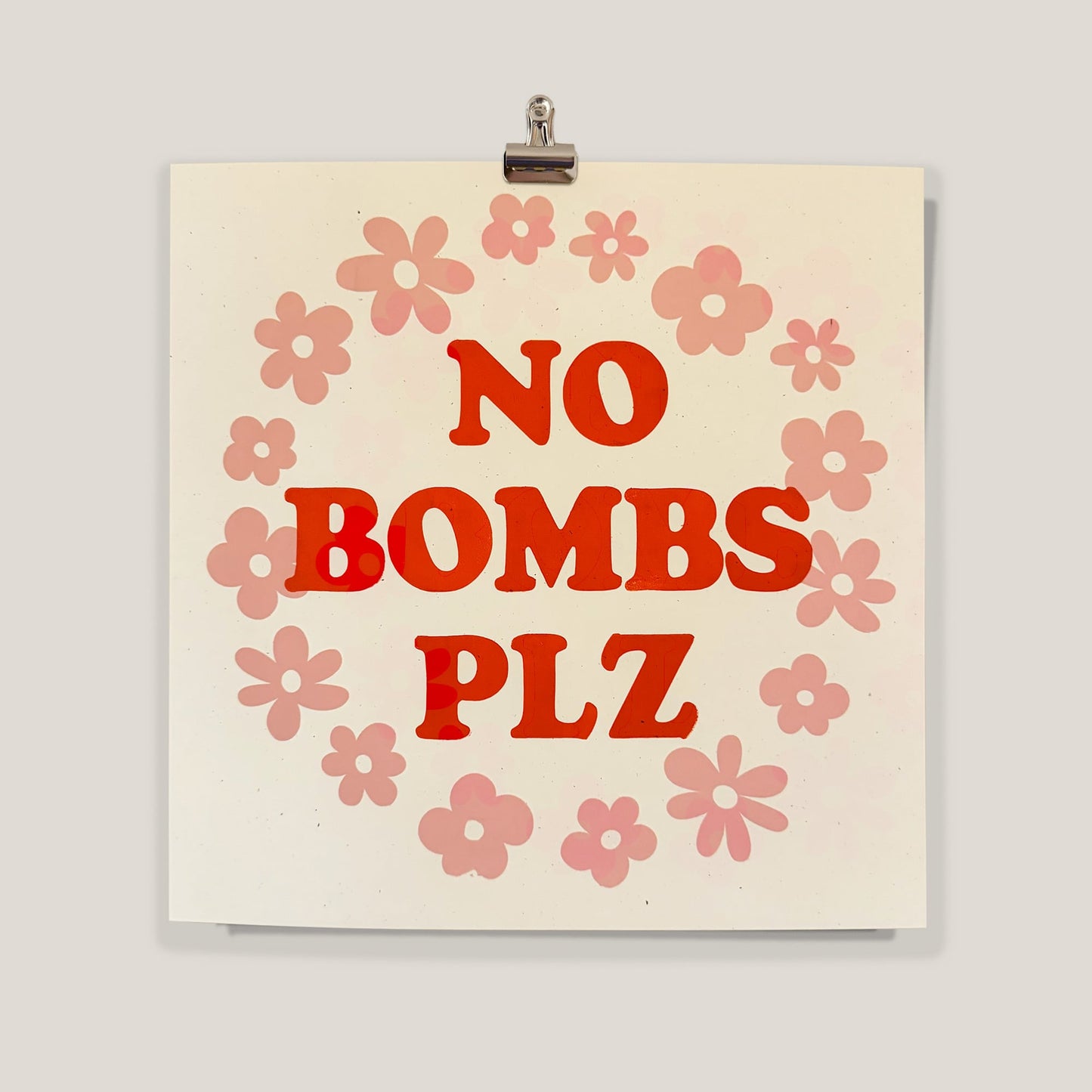 No Bombs Plz