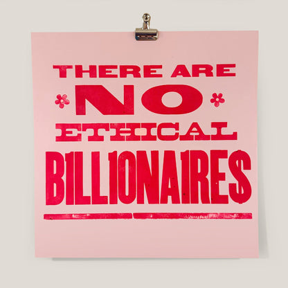 No Ethical Billionaires